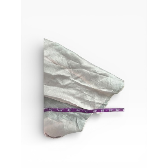 & Other Stories Pink Tiered Ruffle Organza Midi Slip Dress Floral Appliqué NWT - Picture 11 of 14